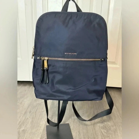 Michael Kors Navy Blue Backpack Purse